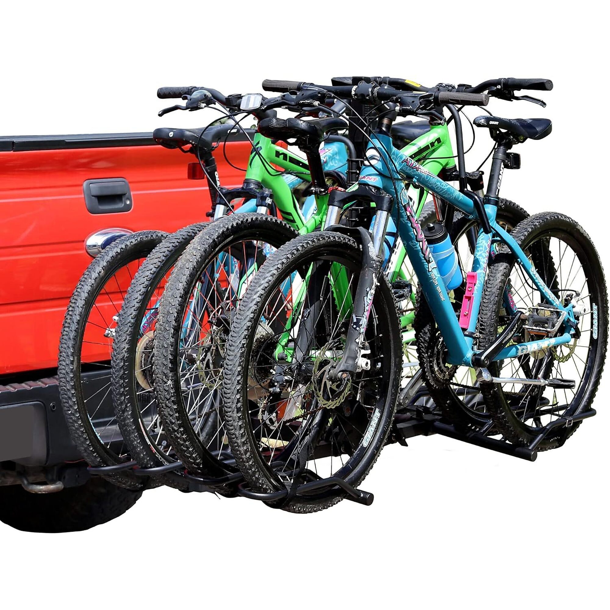 Rockland 4-Bike Hitch Rack — Foldable and Tiltable